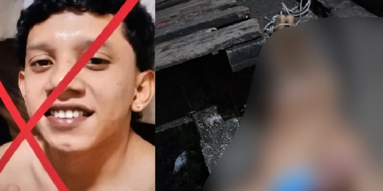 Vídeo forte: traficantes matam rival na Compensa e jogam futebol com a cabeça dele no bairro