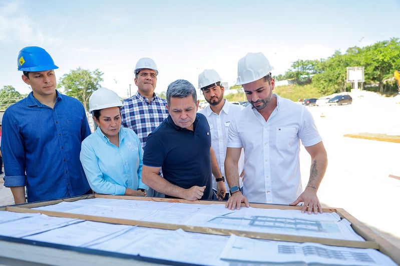 Governador em exercício Tadeu de Souza inspeciona obras do Ozias Monteiro II, novo residencial do ‘Amazonas Meu Lar’