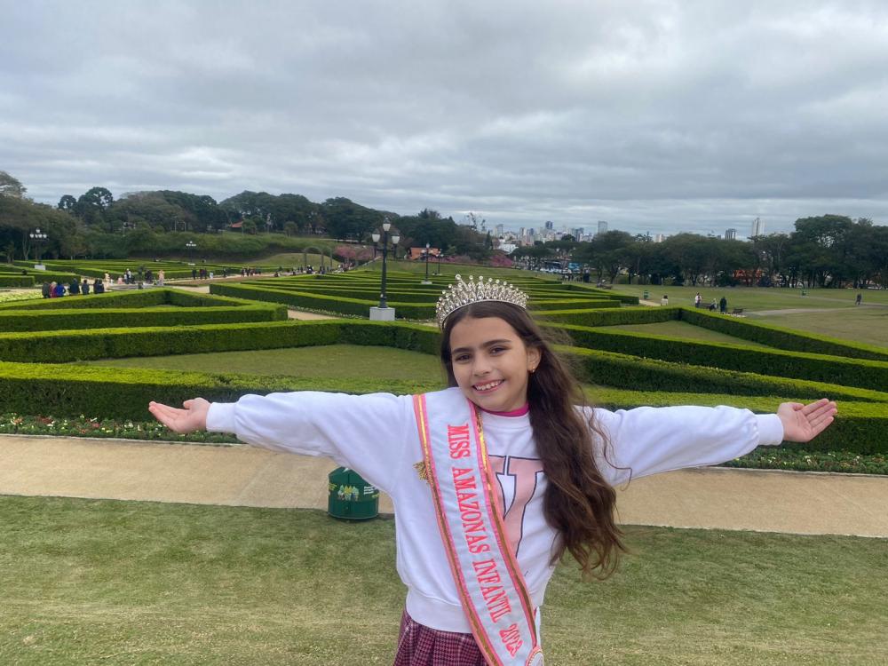 Conheça a história de Vittoria Valentine, Miss Amazonas Infantil 2023