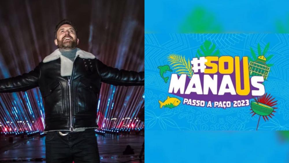 Prefeitura abre primeiro dia do #SouManaus 2023 com David Guetta e mais 22 atrações musicais locais