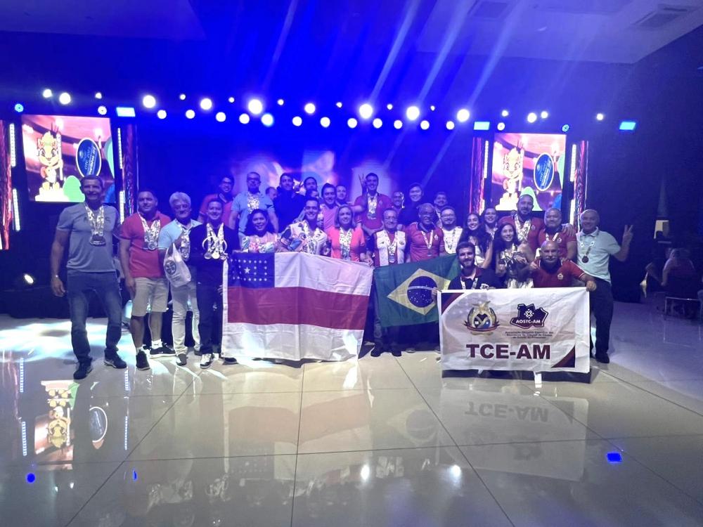 TCE-AM conquista 2º lugar geral em Olimpíadas dos TCs
