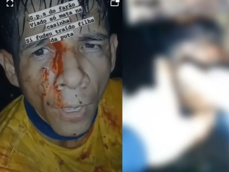 Vídeo: Facção esquarteja desafeto e joga corpo em área de mata em Manaus