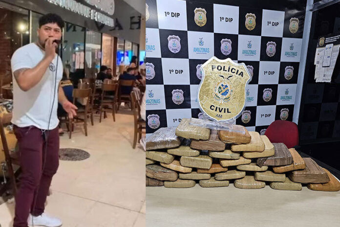 Cantor de forró pego com drogas tinha chefe; saiba quem é
