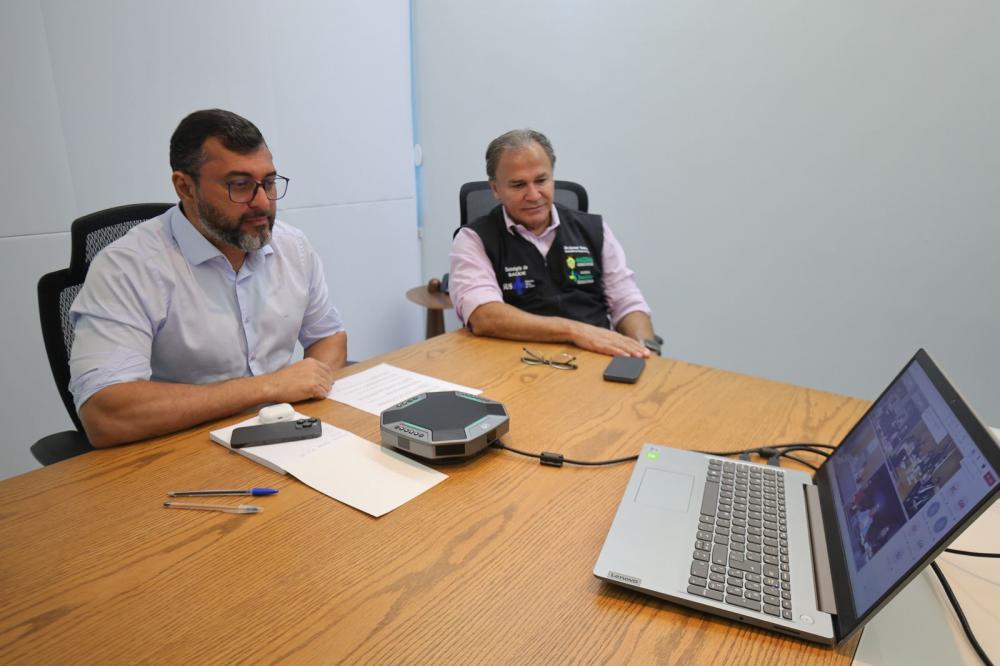 Wilson Lima apresenta cenário da dengue no AM ao ministério da Saúde