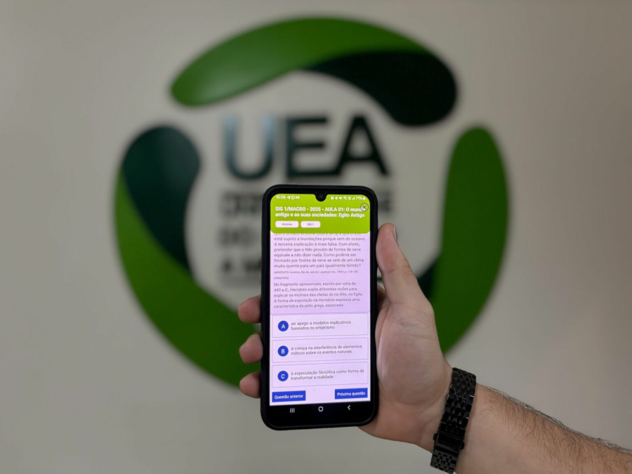 App do Pré-Vest UEA: nova versão realiza simulados para o Vestibular e SIS
