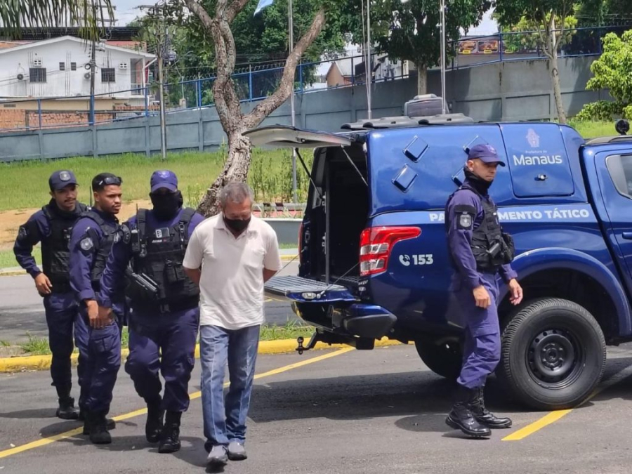 Idoso, foragido pelo crime de estupro, é preso no Centro de Manaus