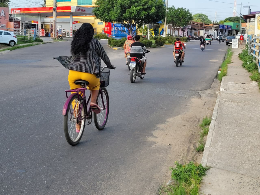 Primeiras ciclovias de Parintins vão integrar parques e bairros no Prosai