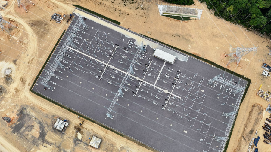 Usina a gás no interior do Amazonas avança e se conecta ao sistema elétrico nacional