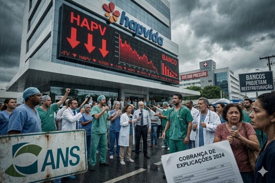 Crise de credibilidade: Hapvida vê reputação ruir e ações despencarem