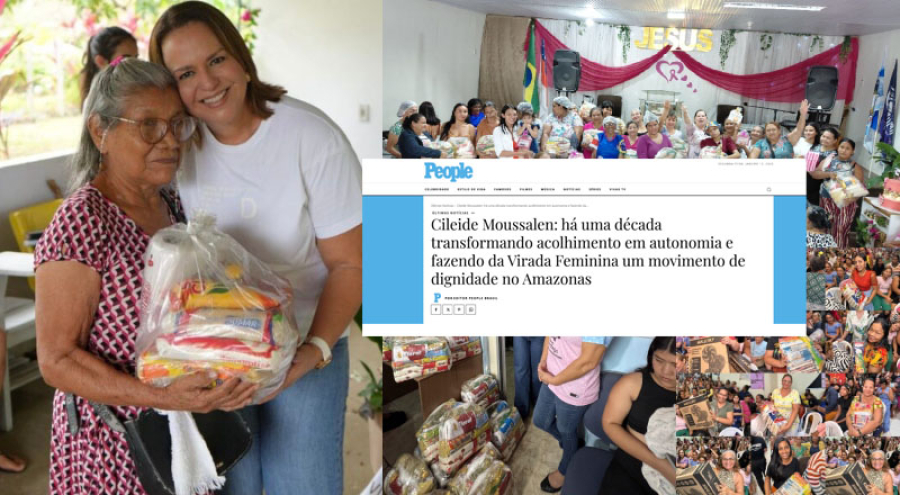 Presidente da Virada Feminina, Cileide Moussallem, é destaque internacional na defesa das mulheres