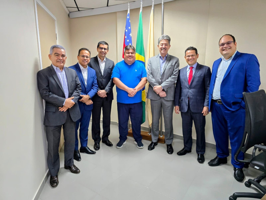 Presidente da CMM recebe visita institucional do Banco Bradesco para fortalecer diálogo com o Poder Público