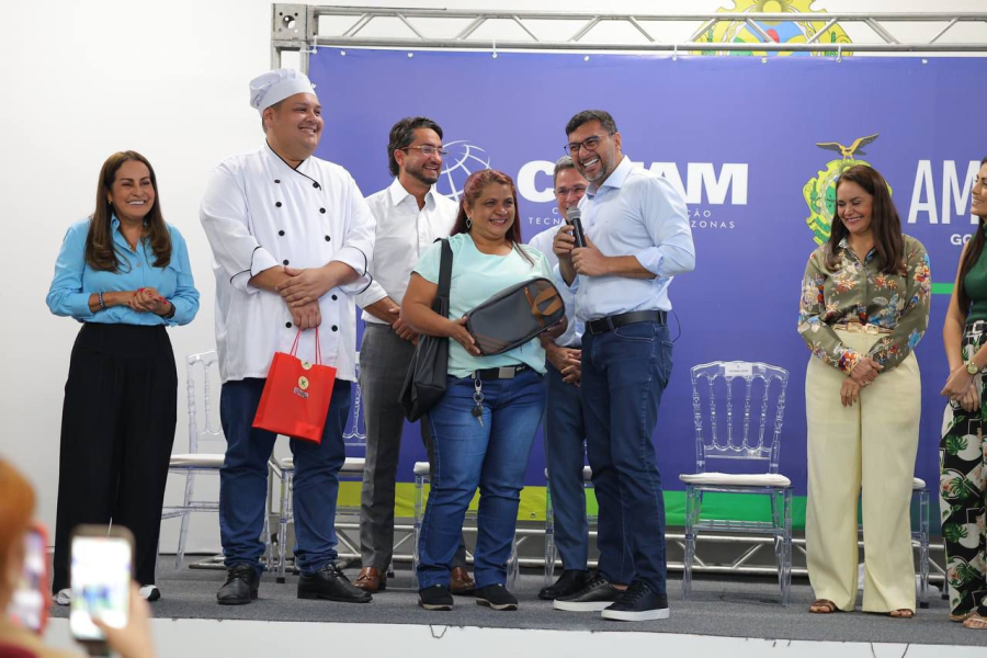 Governador Wilson Lima abre ano letivo do Cetam com mais de 7,6 mil novos alunos na capital