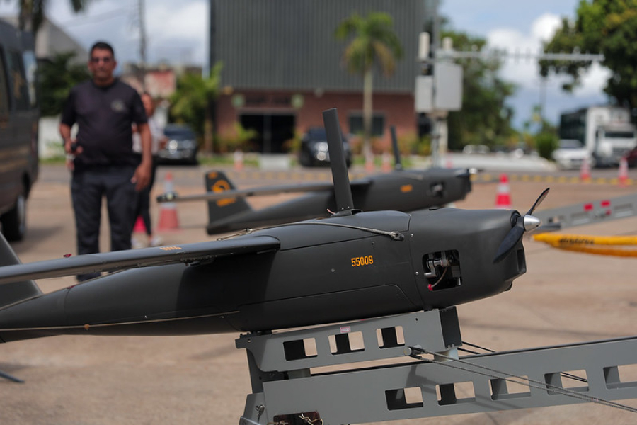 Amazonas passa a usar drones para monitorar ocorrências policiais em tempo real