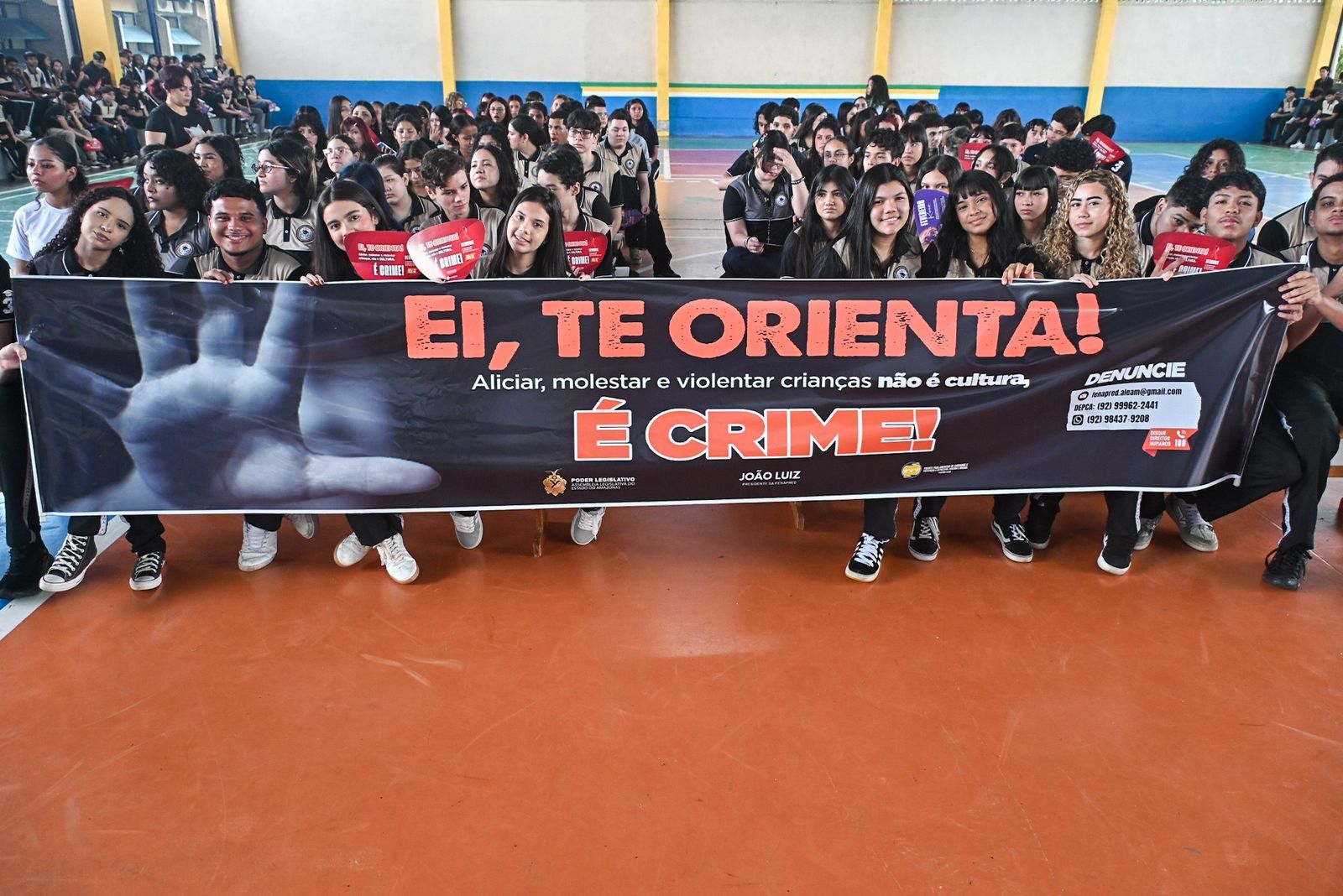 Frente Parlamentar de Cuidados e Prevenção à Depressão, ao Suicídio e às Drogas da Aleam realiza palestra em escola pública