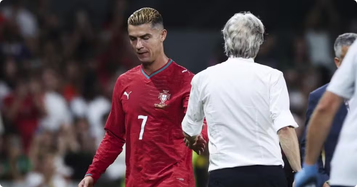 Cristiano Ronaldo deixa seleção de Portugal após fala de Jorge Jesus