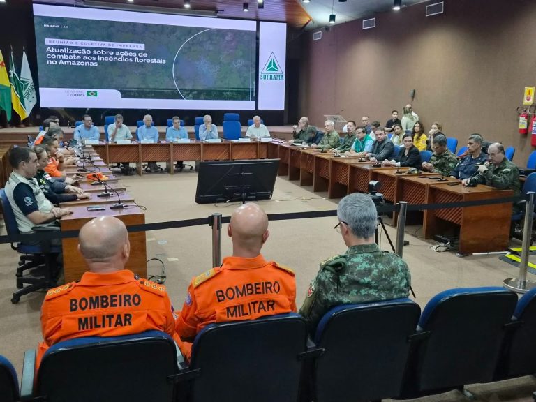 Suframa sedia reunião de alinhamento para combate a incêndios florestais no Amazonas
