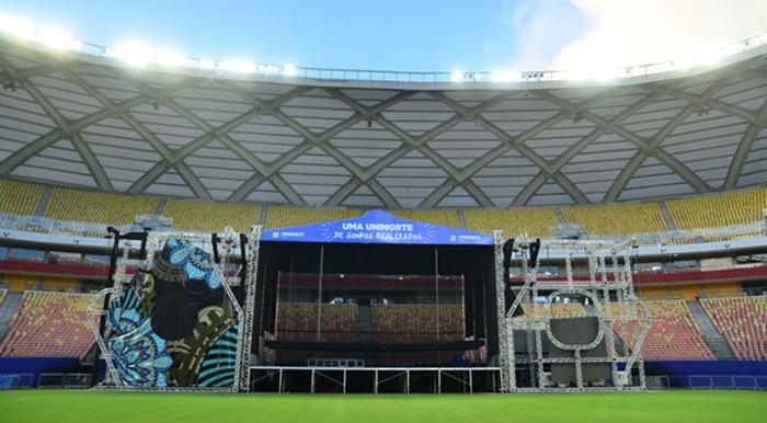 Arena da Amazônia recebe mega formatura e festival de música sertaneja