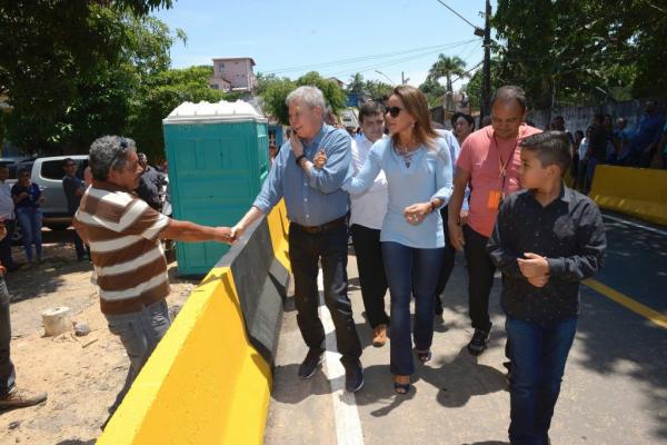 Prefeitura de Manaus entrega ponte no bairro Nova Esperança